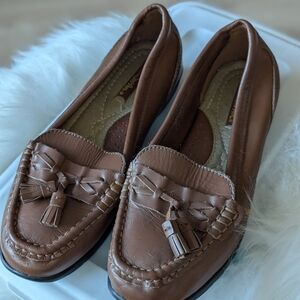 Brown Leather Loafers